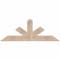 Ekena Millwork Saratoga Smooth Timber Gable Bracket, Douglas Fir, 60"W x 22"H x 5 1/2"D x 5 1/2"F, 9/12 Pitch GBW060X22X0606SAR00SDF - alternate 1